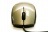   MS-8710 USB Notebook mouse, 1000dpi, Golden/black color, USB